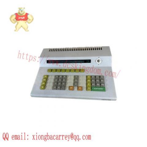 Siemens 6DS3305-8AA: Industrial Process Control Keyboard, Expertly Designed for Manufacturing Efficiency