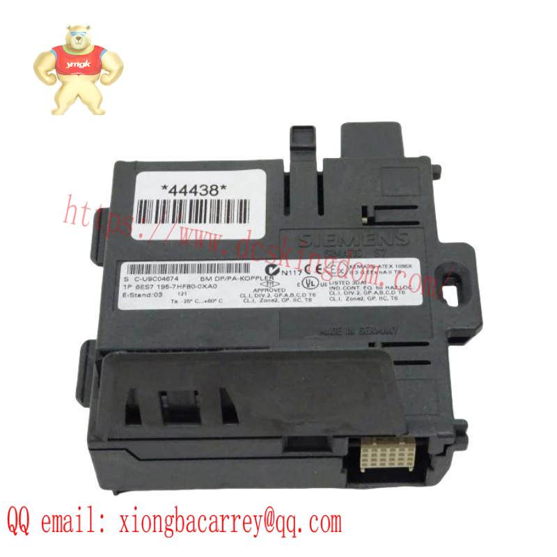 siemens_6es7195-7hf80-0xa0_bus_module.jpg SIEMENS 6ES7195-7HF80-0XA0 Ethernet Communication Module, Industry-Specific PLC Component