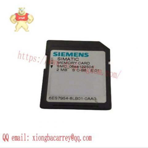 SIEMENS 6ES7953-8LB01-0AA0 Memory Card for Industrial Control, High Reliability & Compatibility