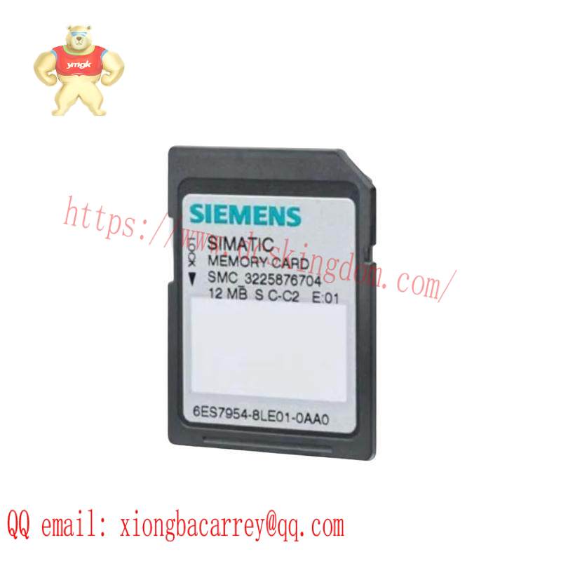 siemens_6es7954-8lp03-0aa0_memory_card.jpg Siemens 6ES7954-8LP03-0AA0: Advanced Memory Card for Industrial Control Solutions