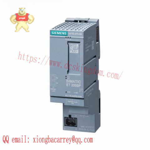 Siemens 6ES7 155-6AR00-0AN0 Interface Module for Efficient Data Acquisition and Control Solutions