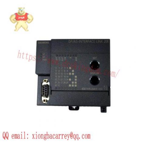 SIEMENS 6GK1415-2AA10 DP/AS-Interface Link 20E - High-Speed Communication Solution for Industry 4.0 Applications