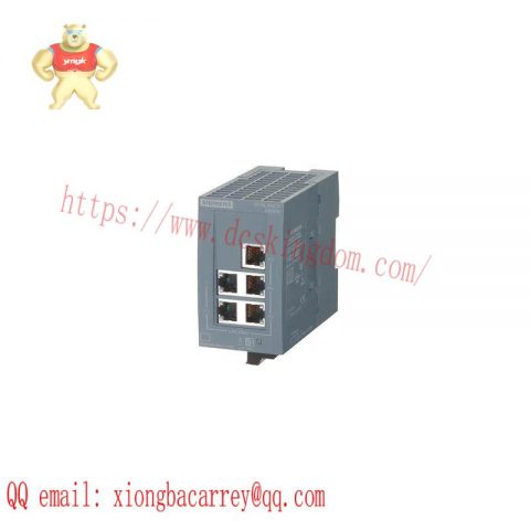 SIEMENS 6GK5-0BA0-1AB2 Ethernet Switch: Advanced Networking for Industrial Control