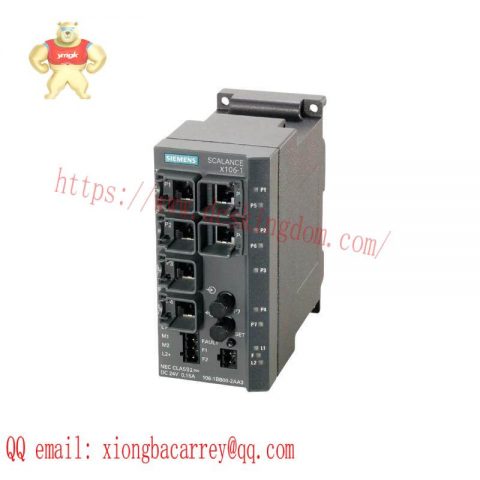 SIEMENS Scalance 6GK5106-1BB00-2AA3 Ethernet Switch: High-Performance Industrial Networking Solution