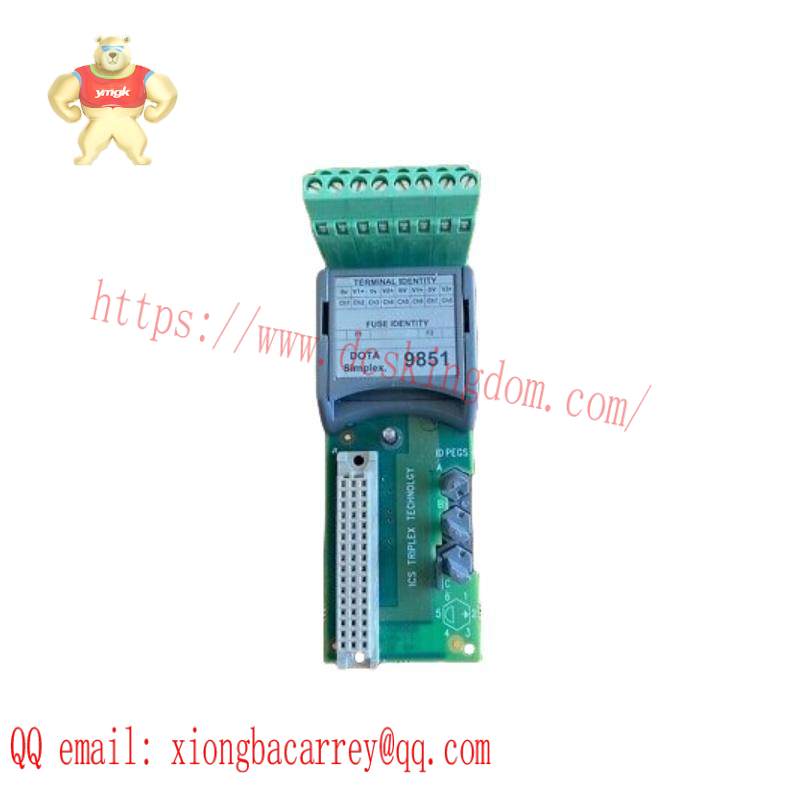 t9851_ics_triplex_analogue_output_module.jpg ICS TRIPLEX T9851 Analog Output Module - Precise Control Solutions