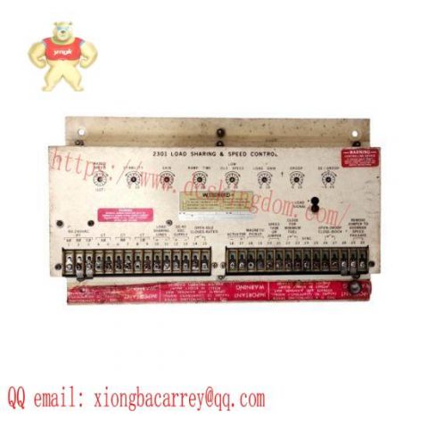 Woodward 8271-467 Industrial Speed Control Module