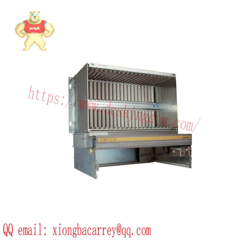 6es5150-3sb61_siemens_rack_without_power_supply.jpg SIEMENS 6ES5150-3SB61 Modular Control System Rack, Non-Powered Cabinet