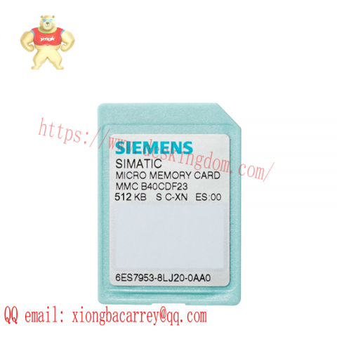 SIEMENS 6ES7953-8LF20-0AA0 Micro Memory Card for Industrial Control Systems