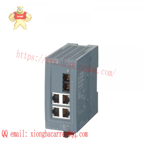 SIEMENS Scalable, Efficient XB004-1 Industrial Ethernet Switch, 6GK5 004-1BD00-1AB2