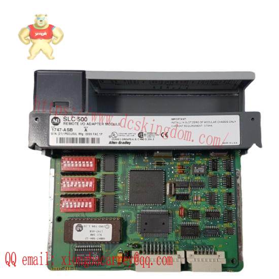 a-b_1747-asb_1.jpg Allen-Bradley 1747-ASB SLC 500 Universal Remote I/O Adapter Module