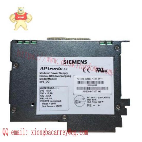 Siemens A5E30947477 Modular Power Supply