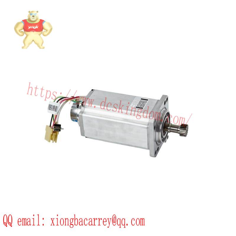 abb_3hac029034-001_rot_ac_motor_with_pinion.jpg ABB 3HAC029034-001: Robust Rotary AC Motor with Precision Pinion, Designed for Heavy Duty Applications