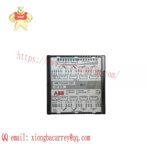 ABB CS31 ICDT08B5 GJR5251600R0101 Analog Input Module
