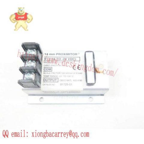 Bently Nevada 81724-00-08-10-02 New: Industrial Control Module, Advanced Automation Solutions