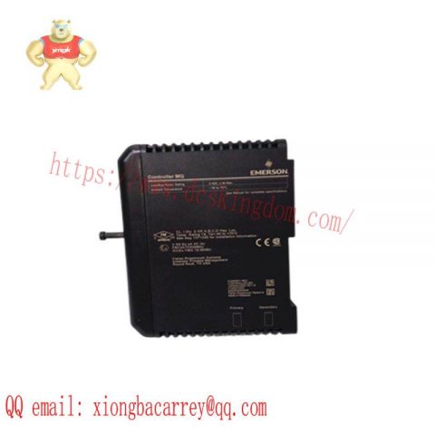 EMERSON KJ2005X1-MQ1, 12P6381X022 MQ Controller - Precision Automation at Its Core
