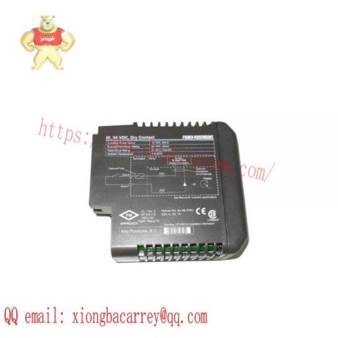 Emerson KJ3001X1-BB1 12P0550X132 VE4001S2T2 Contact Card: Advanced Industrial Control Module