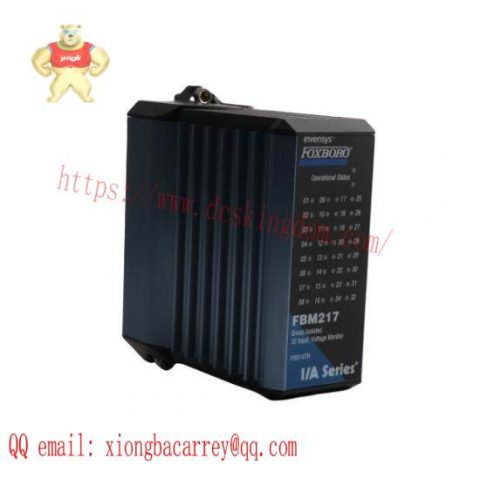 Foxboro FBM217 P0914TR - Discrete Input Interface Module, Advanced Industrial Control Solution