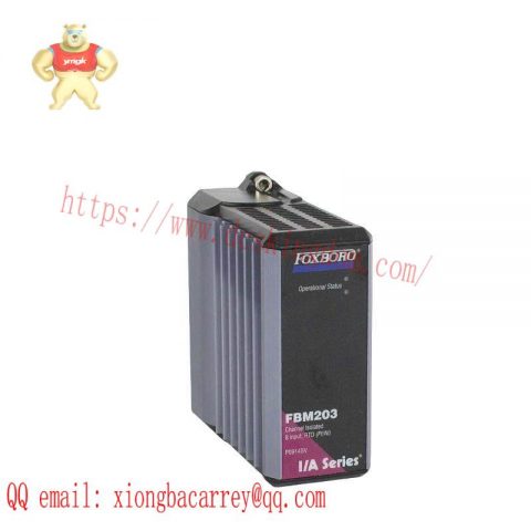 FOXBORO FBM203 I/O Module for Industrial Automation Control Systems