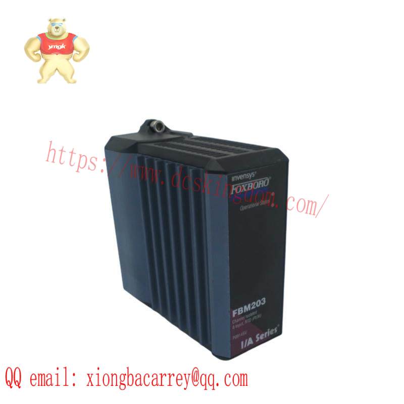 foxboro_fbm203_3.jpg FOXBORO FBM203 I/O Module for Industrial Automation Control Systems