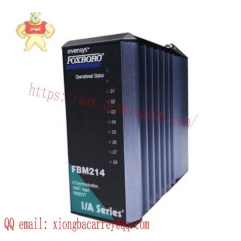FOXBORO FBM214 P0914XQ - Enhanced Communication & Hart Input Module for Industrial Control