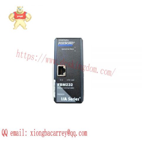 FOXBORO FBM232 Mbps Ethernet Module, Single