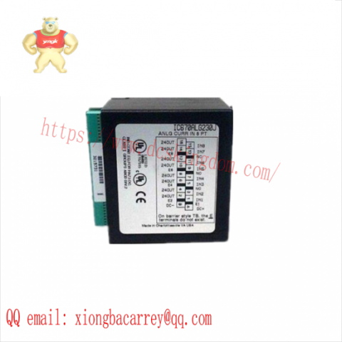 GE Fanuc IC670ALG230 Analog Input Module: High-Performance PLC Component