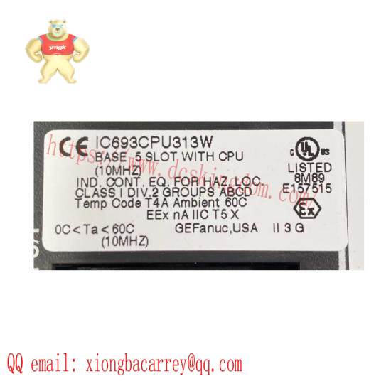 ge_fanuc_ic693cpu313w_series_90-30_1.jpg GE FANUC IC693CPU313W - Advanced Modular CPU, 90-30 Series, Core Industrial Control