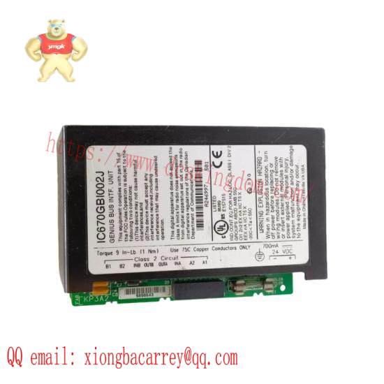 ge_ic670gbi002_1.jpg GE IC670GBI002 PLC Bus Interface Unit, Field I/O Control