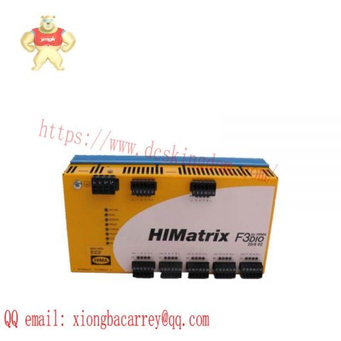 HIMA F3DIO20/802 16-Channel Digital Input Module for Industrial Control Systems