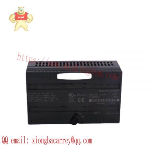 GE IC200ALG326D Analog Output Module - Precision Control for Industrial Automation
