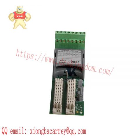 ICS Triplex T9881 Analog Output Module, High Precision Control Solutions