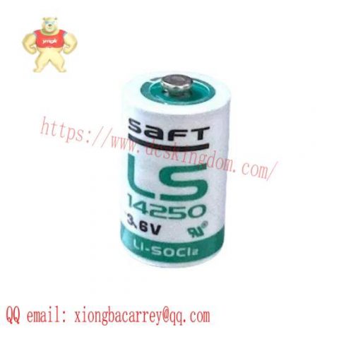 Saft Power Systems LS14250 3.6V PRAM Battery - High-Performance Lithium-Ion Storage Solution