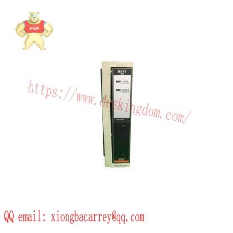 Schneider Modicon AS-B875-002 (ASB875002) Analog Input Module - Precise Data Acquisition for Industrial Automation