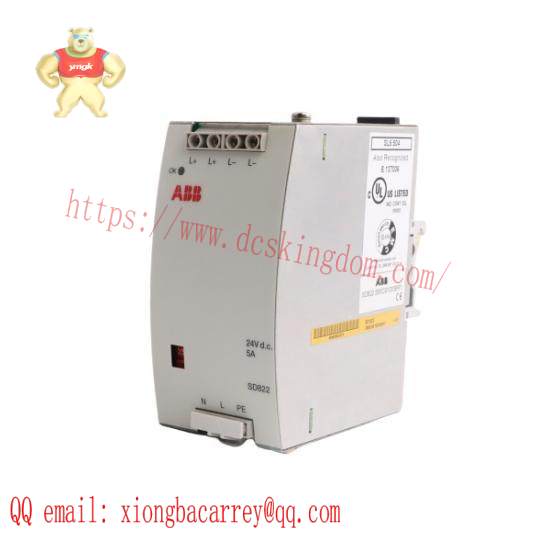 sd822_3bsc610038r1_power_supply_abb.jpg ABB SD822 3BSC610038R1 Power Supply Module