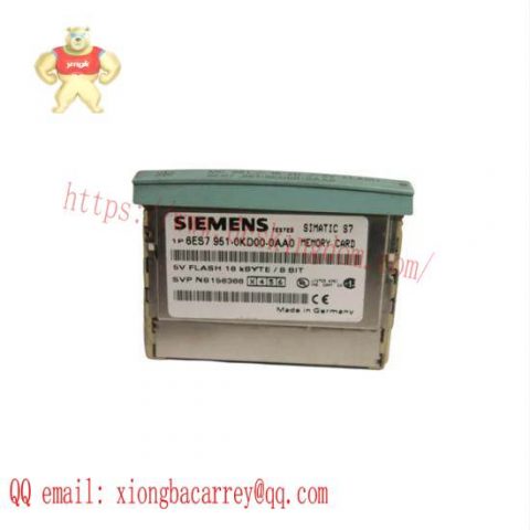 SIEMENS 6ES7951-0KD00-0AA0 Memory Card: Industrial Control, High-Performance, Efficient Data Management