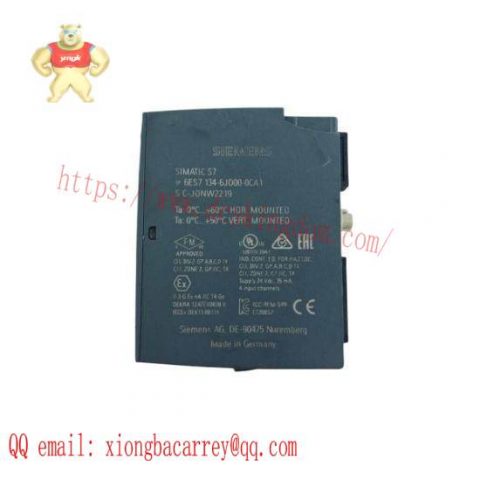 Siemens SIMATIC ET 200SP Analog Input Module 6ES7 134-6JD00-0CA1