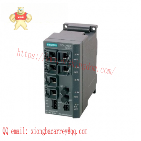 Siemens 6GK5206-1BB10-2AA3 SCALANCE X206-1 Industrial Ethernet Switch