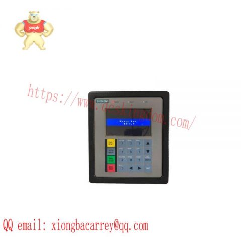 SIEMENS A5E02363383 - Industrial Key Pad, High Precision Control Module