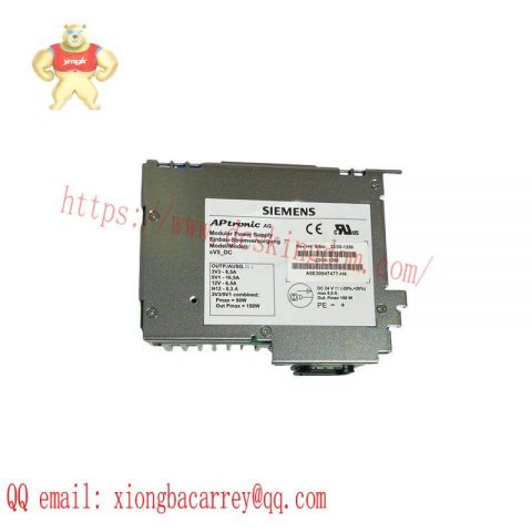 Siemens A5E30947477-H4 Power Supply Module for Industrial Control