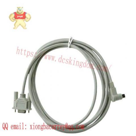 Allen-Bradley 1761-CBL-PM02 RS232 Cable, 8-Pin Mini DIN to 9-Pin D Shell Connector