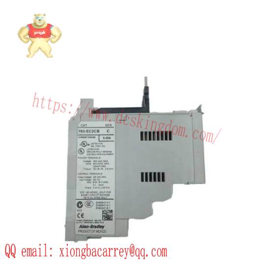 193-ec2cb_electronic_motor_protection_relay_1.jpg ABB 193-EC2CB Electronic Motor Protection Relay, Motor Control, Relay Module