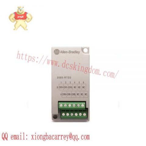 AB 2080-RTD2: Precision Resistance Thermometer Detector Inputs for Industrial Control