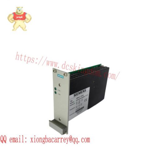 SIEMENS 6AR1306-0DC00-0AA0: High-Power, Durable Supply Module