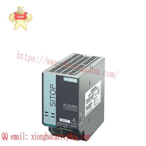 SIEMENS 6EP1 333-3BA00: Industrial Power Supply Input, Expertly Designed for Automation Solutions