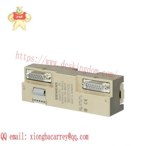 SIEMENS 6ES5316-8MA12 IM316 Interface Module: Industrial Control Solution for Enhanced Efficiency