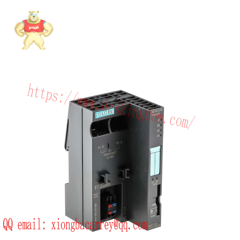 6es7151-3aa23-0ab0_siemens_et200s_im151-3_pn_st_interfacemodule.png SIEMENS 6ES7151-3AA23-0AB0 ET200S, IM151-3 PN ST Interface Module - Advanced Control Solution