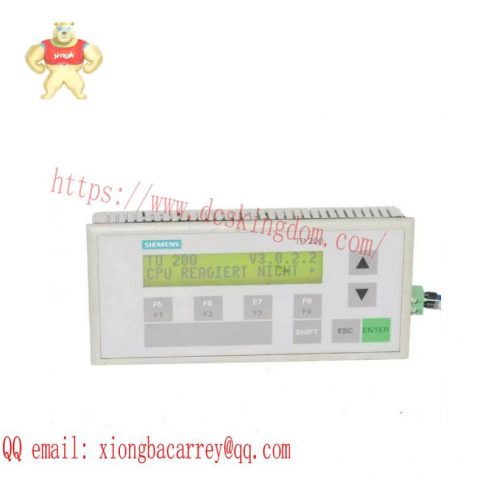 SIEMENS SIMATIC S7 6ES7272-0AA30-0YA1 Text Display Module