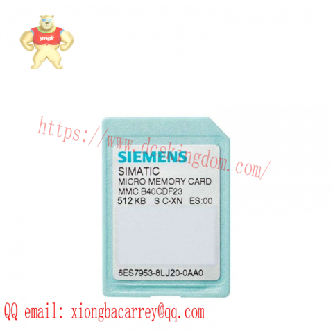 SIEMENS 6ES7953-8LJ20-0AA0: Industrial-grade Micro Memory Card for S7-300/C7/ET 200