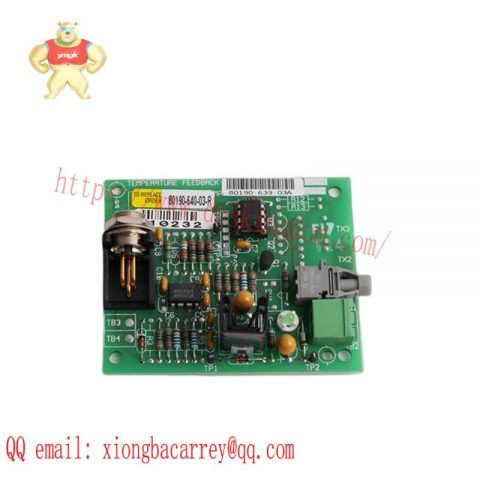 ABB AB 80190-640-03-R Conditioning Board, Industrial Control Module