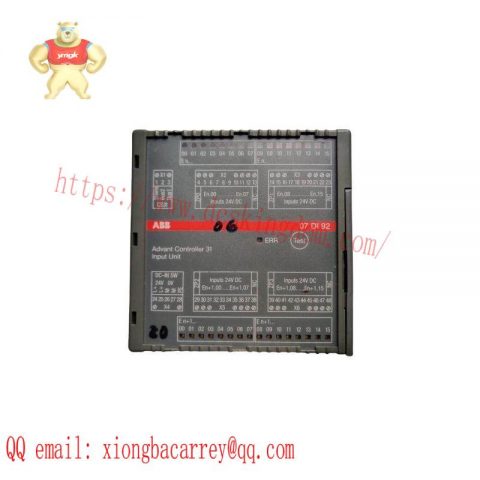 ABB 07DI92 Controller: Advanced Digital I/O for Industrial Automation